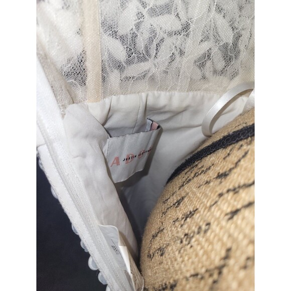 Justin Alexander Adore Iris Dress-  Size 12 Iris 11205 - Picture 9 of 11